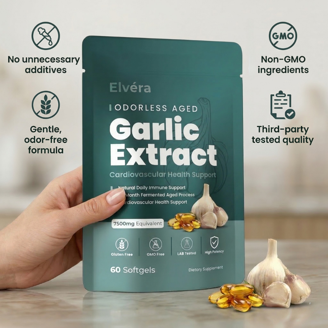 Elvéra | Odorless Aged Garlic Extract